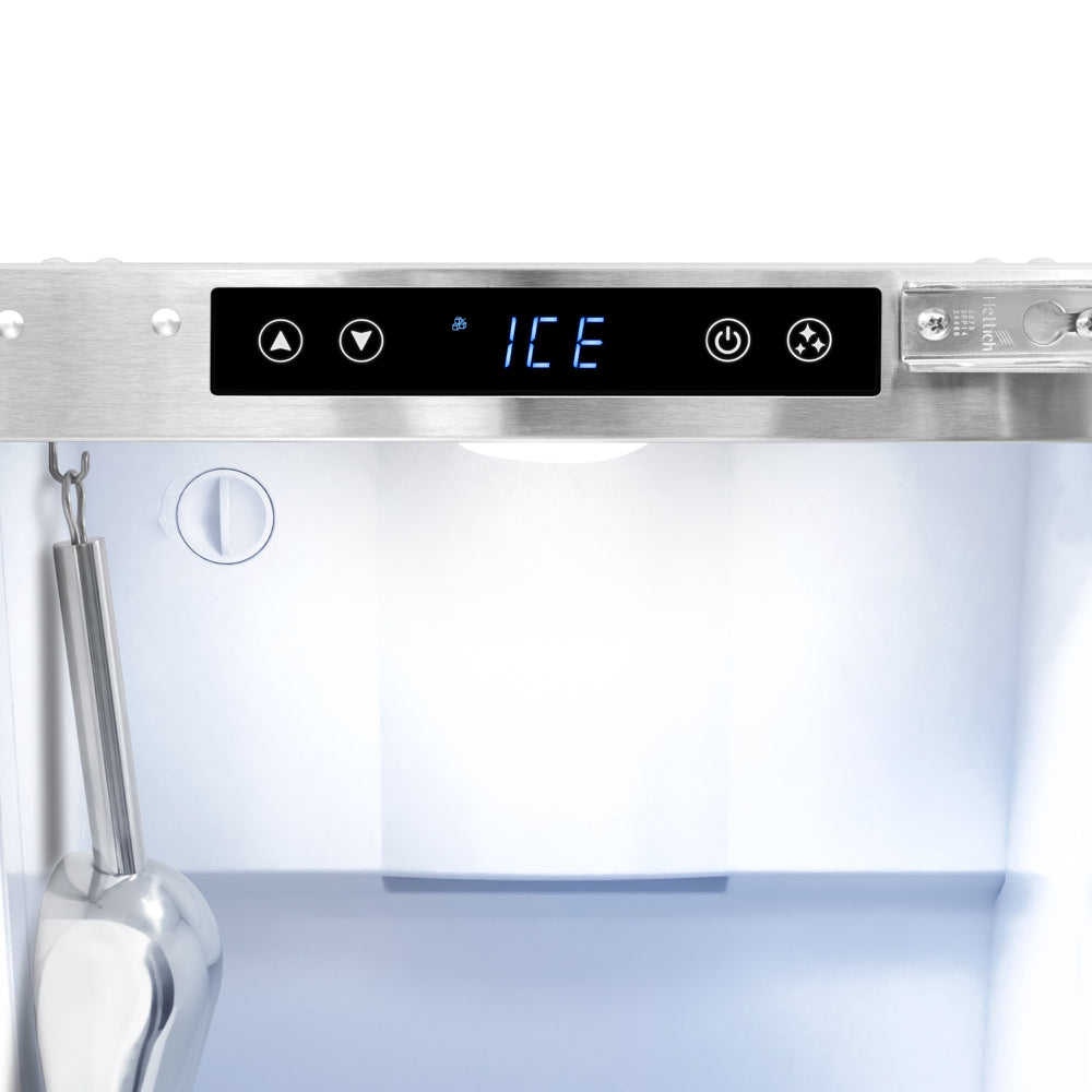 ZLINE 15 in. Touchstone Nugget Ice Maker with Drain Pump and Solid Stainless Steel Door (INGD-ST-15)