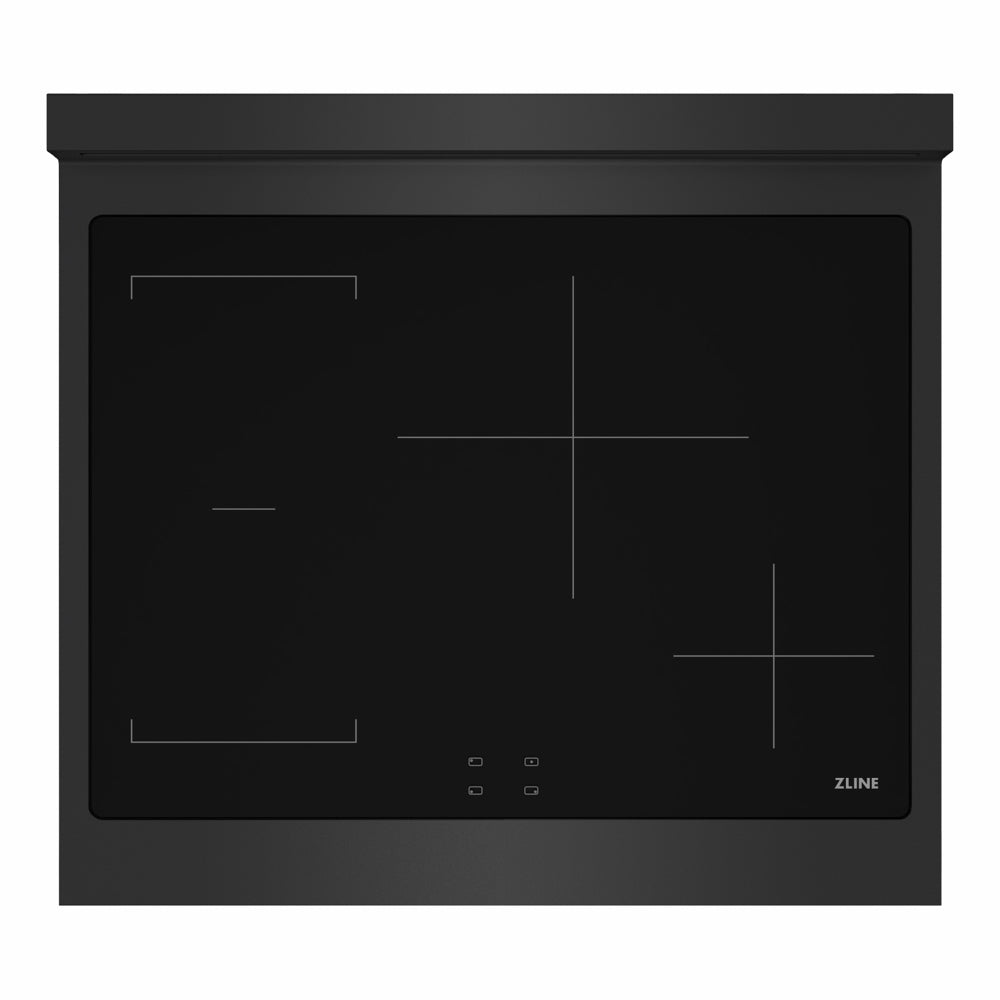 ZLINE 30 in. Paramount Induction Rangetop with 4 Element Cooktop in Black Stainless Steel (SINRTB-30)