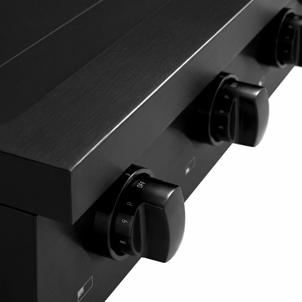 ZLINE 36 in. Paramount Induction Rangetop with 5 Element Cooktop in Black Stainless Steel (SINRTB-36)