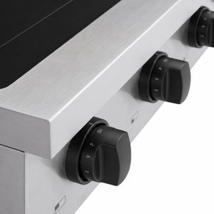 ZLINE Autograph Edition 30 in. Paramount Induction Rangetop with 4 Element Cooktop in Stainless Steel and Matte Black Accents (SINRTZ-30-MB)