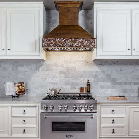 ZLINE 36 in. 4.6 cu. ft. Legacy Dual Fuel Range with 6 Burner Gas Cooktop and Electric Convection Oven in Stainless Steel with Satin Stainless Steel Door (RA-SN-36)