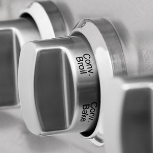 ZLINE 48 in. 6.0 cu. ft. Legacy Dual Fuel Range with 7 Burner Gas Cooktop and 2 Electric Ovens in Satin Stainless Steel (RAS-SN-48)