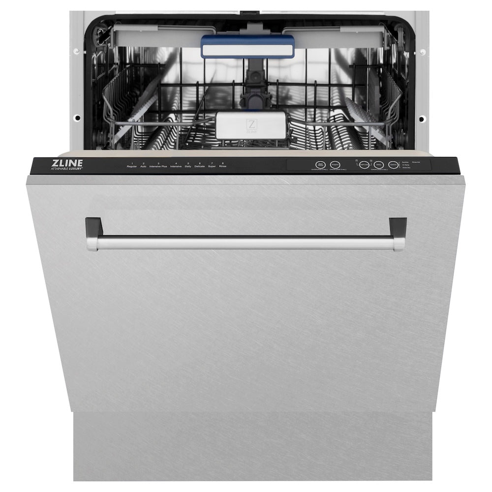 ZLINE Autograph Edition 24" Tallac Series 3rd Rack Top Control Built-In Tall Tub Dishwasher - Thumbnail 4