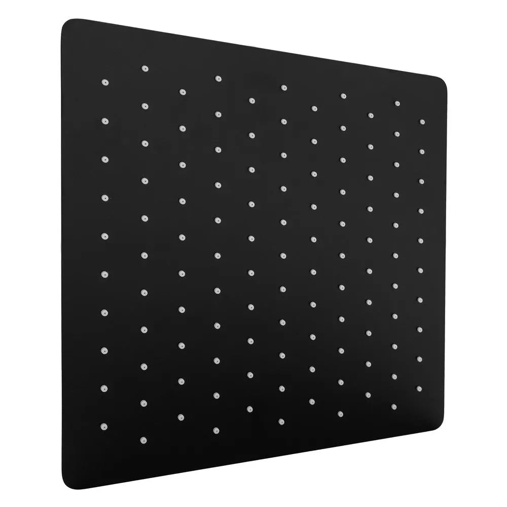 ZLINE Autograph Edition Bliss 16 in. Rainfall Shower Head in Matte Black (BLS-H16-MB) main image.
