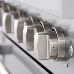 ZLINE 36 in. 5.2 cu. ft. Paramount Gas Range with 6 Burner DuoPro™ Cooktop and Convection Gas Oven in Stainless Steel (PSGR36)