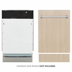 ZLINE 18 in. Tallac Series 3rd Rack Dishwasher with Auto Door Open Drying, 51dBa, Panel Ready (DWV-18) main image.