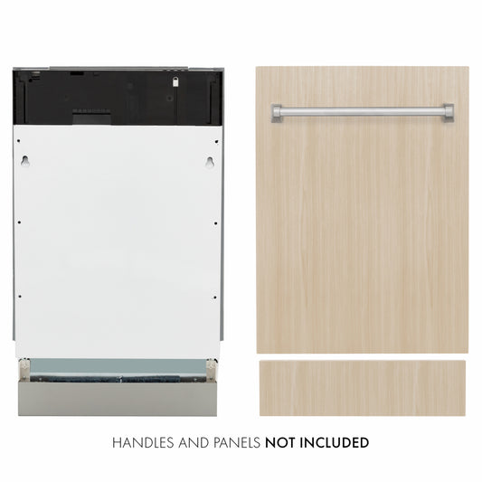 ZLINE 18 in. Tallac Series 3rd Rack Dishwasher with Auto Door Open Drying, 51dBa, Panel Ready (DWV-18) main image.