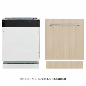 ZLINE 24 in. Tallac Series 3rd Rack Dishwasher with Auto Door Open Drying, 51dBa, Panel Ready (DWV-24) main image.