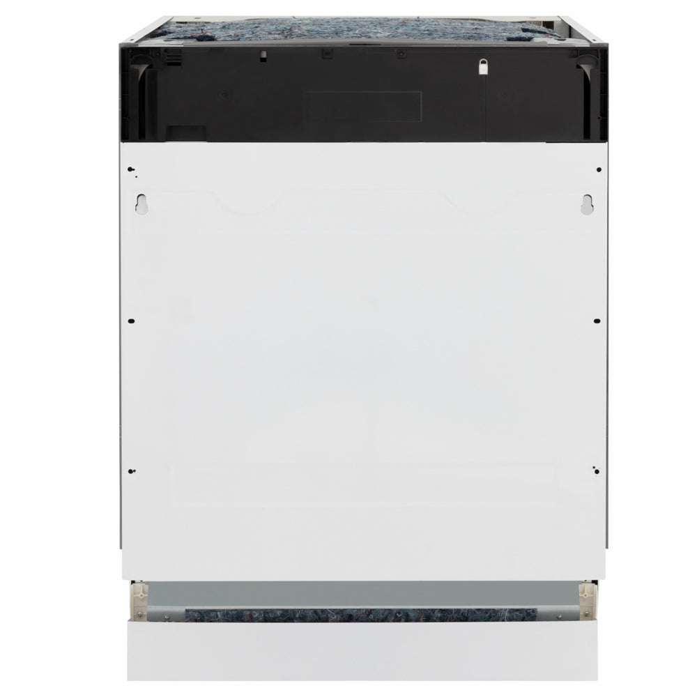 ZLINE 24 in. Tallac Series 3rd Rack Dishwasher with Auto Door Open Drying, 51dBa, Panel Ready (DWV-24) front, without panel.