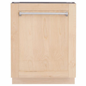 ZLINE 24 in. Tallac Series 3rd Rack Dishwasher with Auto Door Open Drying, 51dBa, Unfinished Wood Panel (DWV-UF-24)