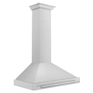 ZLINE 36 in. Convertible Stainless Steel Range Hood with Stainless Steel Handle (KB4STX-36) side.