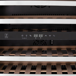 ZLINE Kitchen Package with 36 in. French Door Refrigerator, 36 in. Dual Fuel Range, 36 in. Range Hood, 24 in. Microwave Drawer, 24 in. Tall Tub Dishwasher and 24 in. Wine Cooler in Stainless Steel (6KPR-RARH36-MWDWV-RWV)