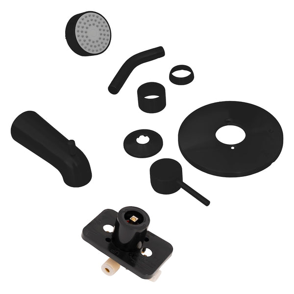 Palisades Elegant Shower System in Matte Black (RBCN1-SHS-MB) | ZLINE ...
