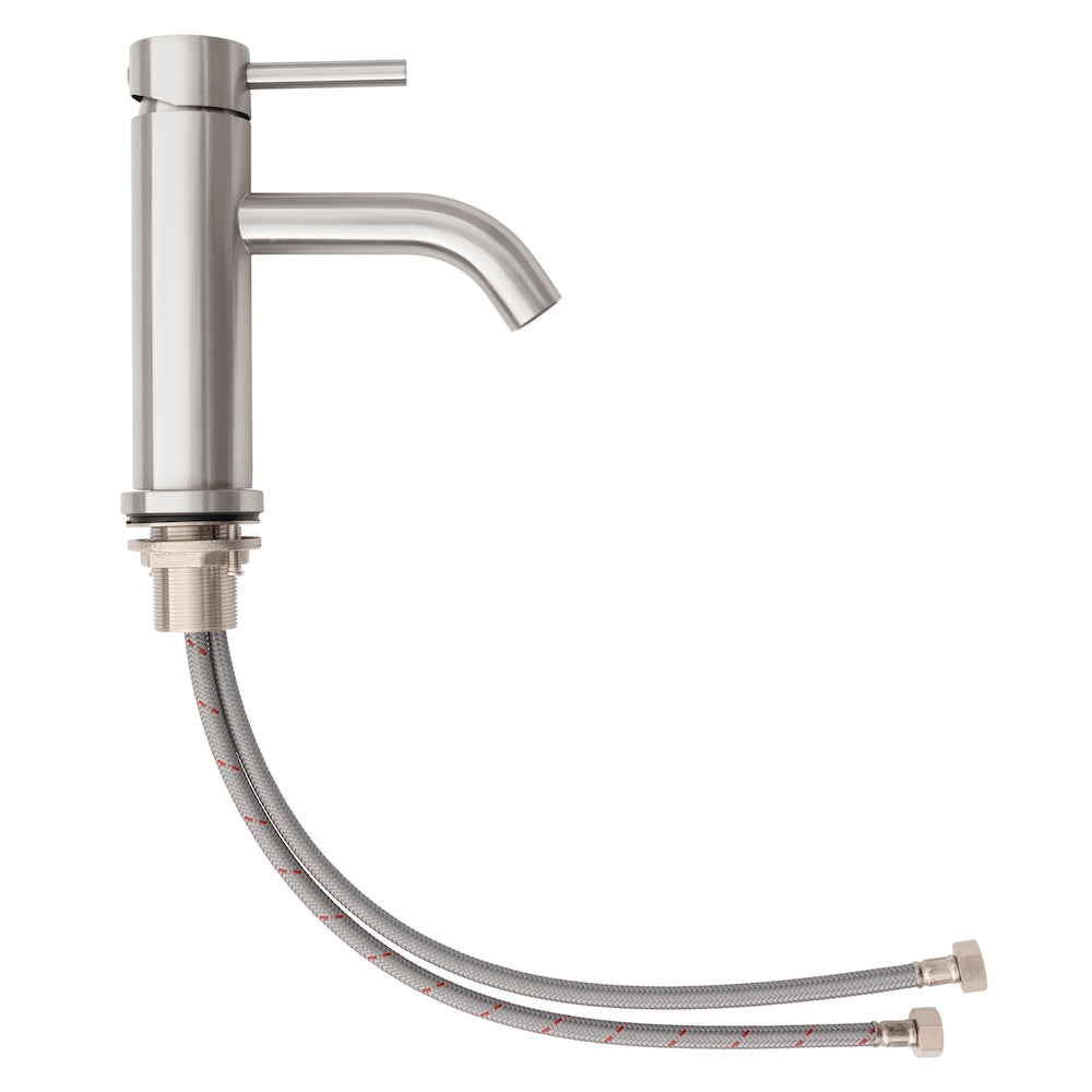 ZLINE Palisades Elegant Single Handle Bath Faucet in Brushed Nickel (RBCN1-BF-BN) components.