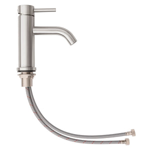 ZLINE Palisades Elegant Single Handle Bath Faucet in Brushed Nickel (RBCN1-BF-BN) components.