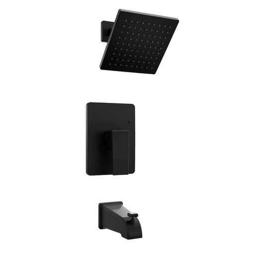 ZLINE Palisades Modern Shower System in Matte Black (RBCN2-SHS-MB)