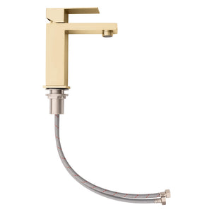ZLINE Palisades Modern Single Handle Bath Faucet in Champagne Bronze (RBCN2-BF-CB) components.