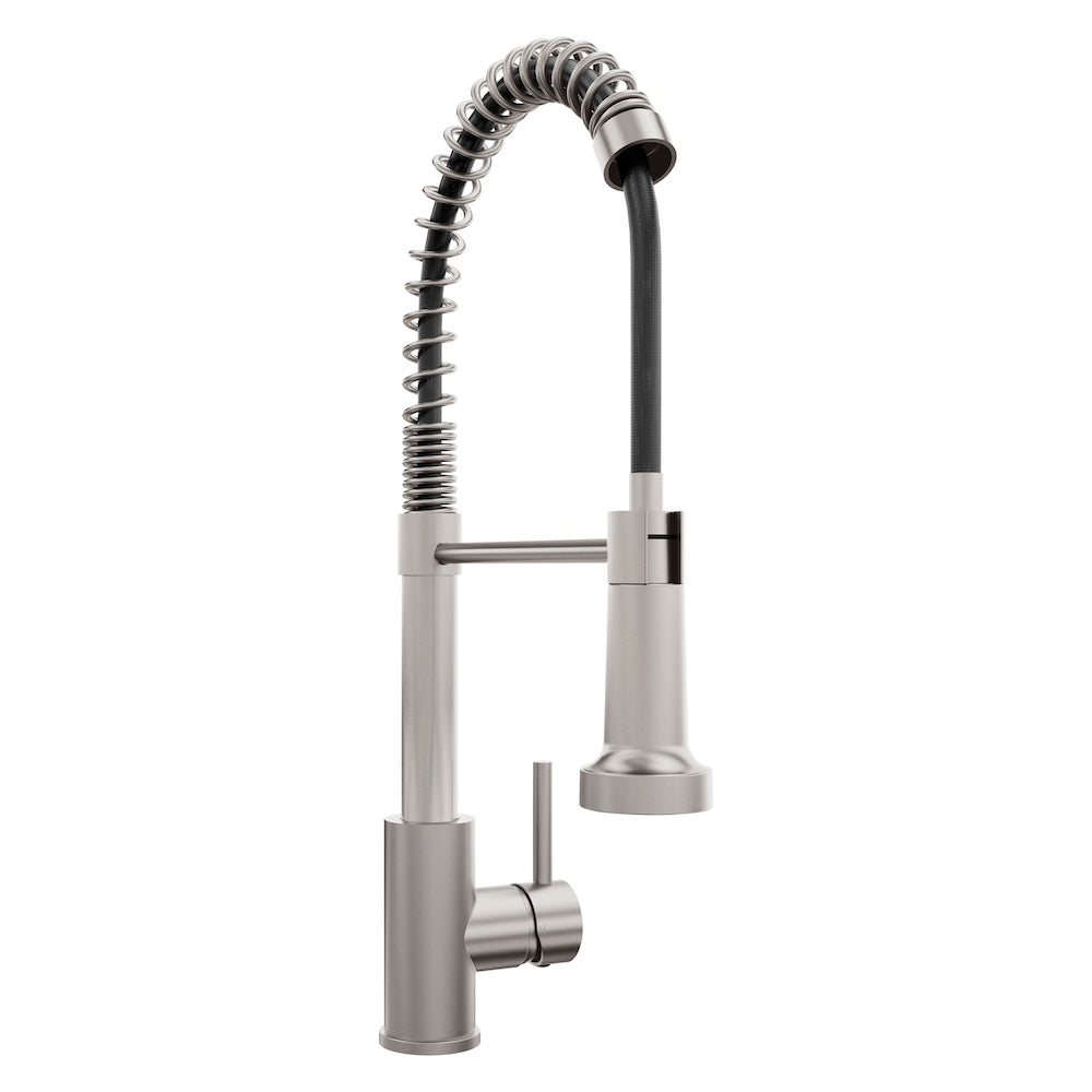 synergy セルフォース&カクテルウォーターSET ポンプ付き Palisades Pull Down Kitchen Faucet in Brushed Nickel (RBCN2-KF-BN