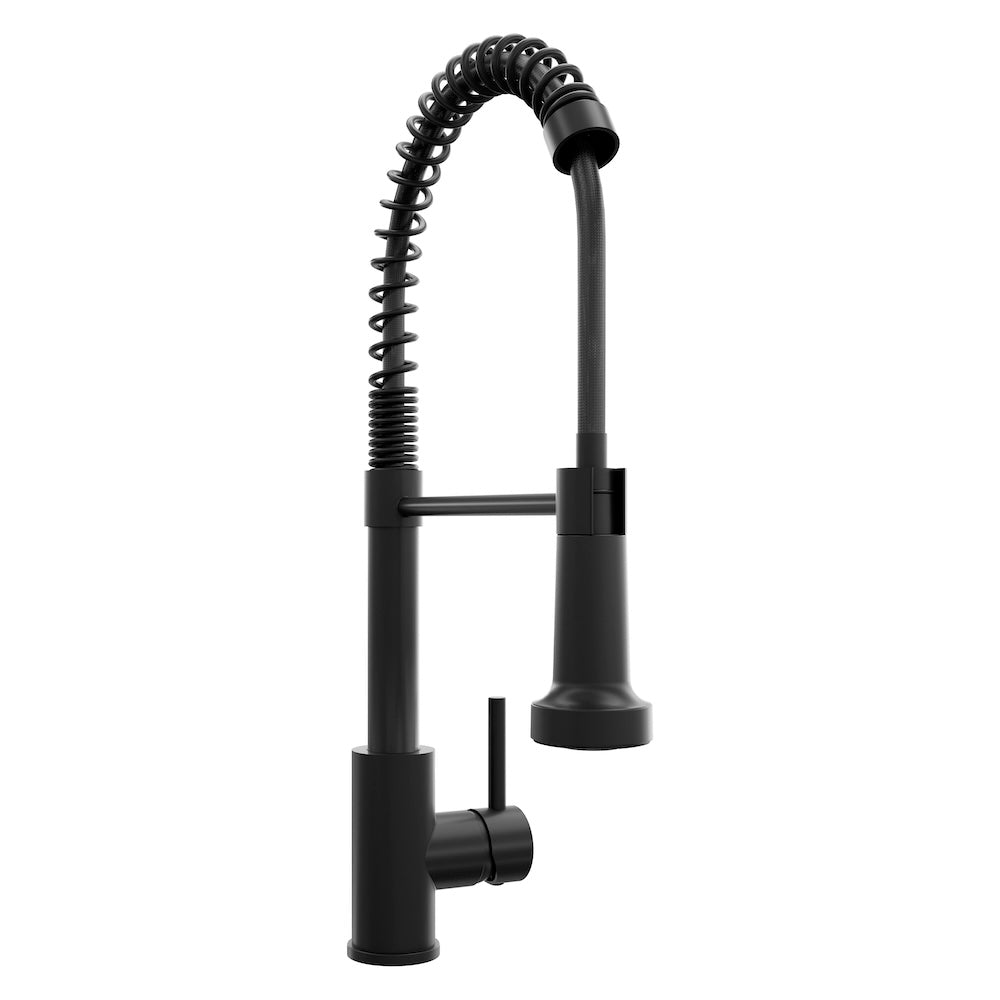 ZLINE Palisades Pull Down Spring Spray Wand Kitchen Faucet in Matte Black (RBCN2-KF-MB)