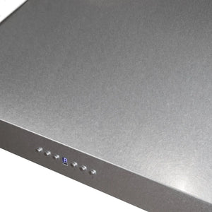ZLINE 36 in. Ducted Wall Mount Range Hood in Satin Stainless Steel (8KF2S-36)