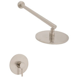 ZLINE El Dorado Shower Faucet in Brushed Nickel (ELD-SHF-BN) and handle.