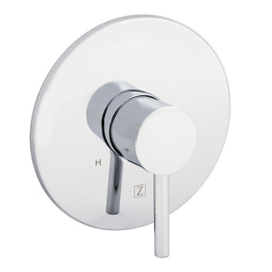 ZLINE El Dorado Rainfall Shower Faucet in Chrome (ELD-SHF-CH) close-up, handle.