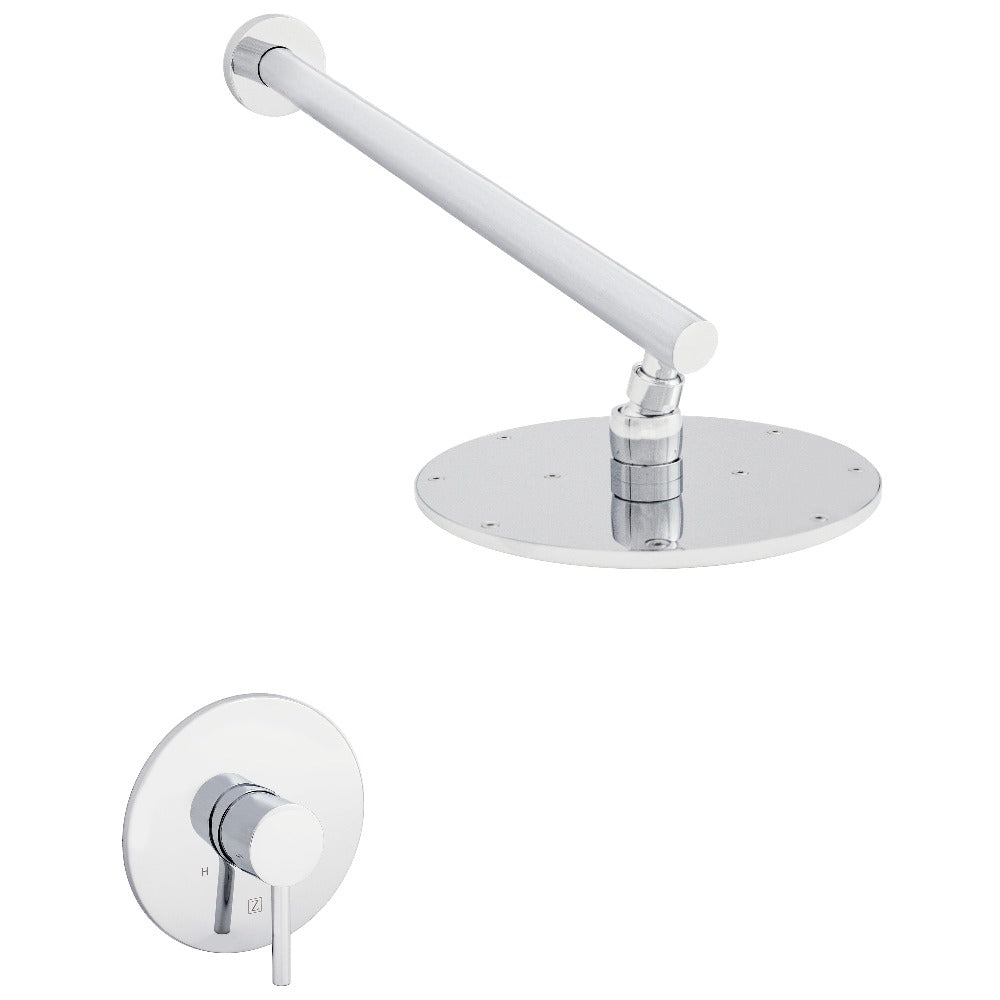 ZLINE El Dorado Shower Faucet in Chrome (ELD-SHF-CH) and handle.