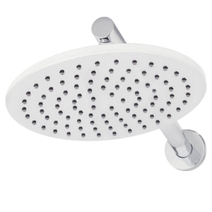 ZLINE El Dorado Rainfall Shower Faucet in Chrome (ELD-SHF-CH) close-up, under.