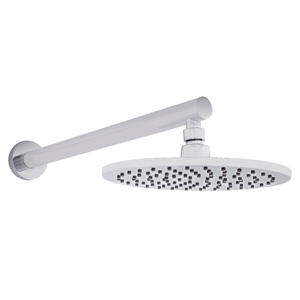 ZLINE El Dorado Shower Faucet in Chrome (ELD-SHF-CH) under rain fall shower head.