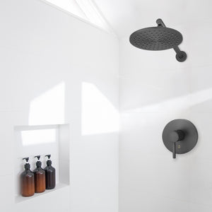 ZLINE El Dorado Rainfall Shower Faucet in Gun Metal (ELD-SHF-GM) in a luxury kitchen.