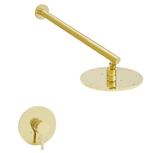 ZLINE El Dorado Rainfall Shower Faucet in Polished Gold (ELD-SHF-PG)