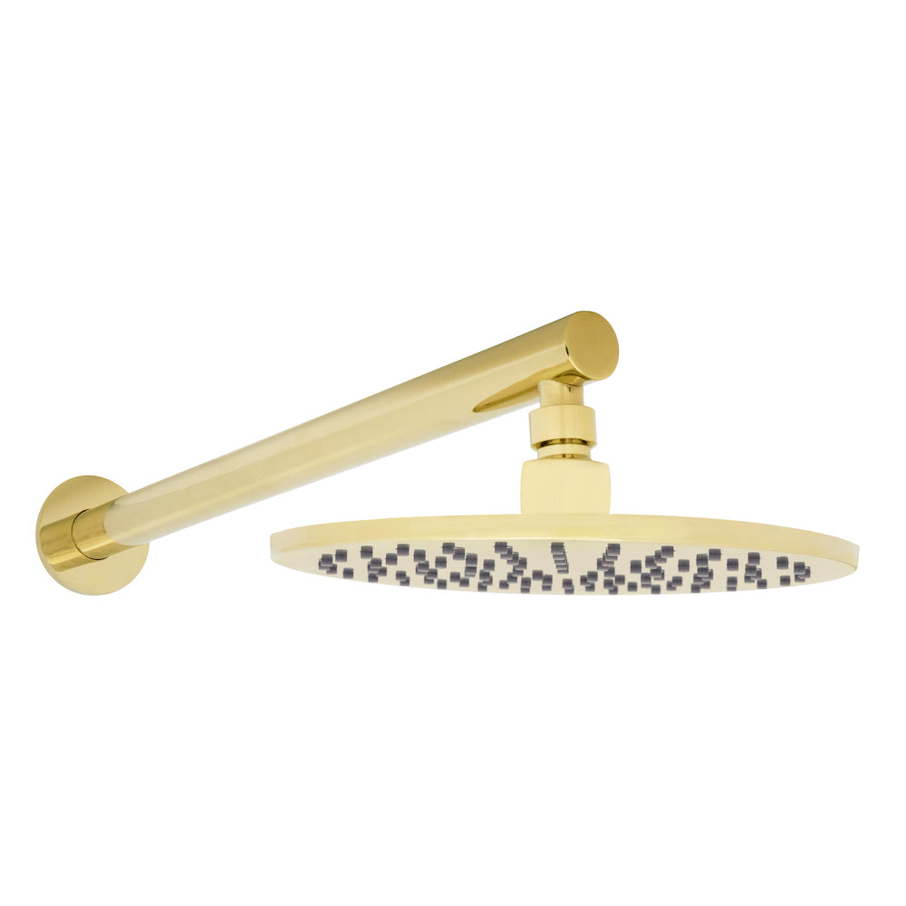 ZLINE El Dorado Rainfall Shower Faucet in Polished Gold (ELD-SHF-PG) under.