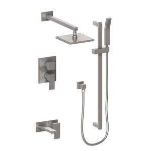 ZLINE Bliss Rainfall Shower System in Brushed Nickel (BLS-SHS-BN)
