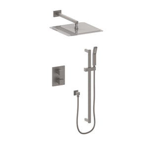 ZLINE Crystal Bay Thermostatic Shower System in Brushed Nickel (CBY-SHS-T2-BN)