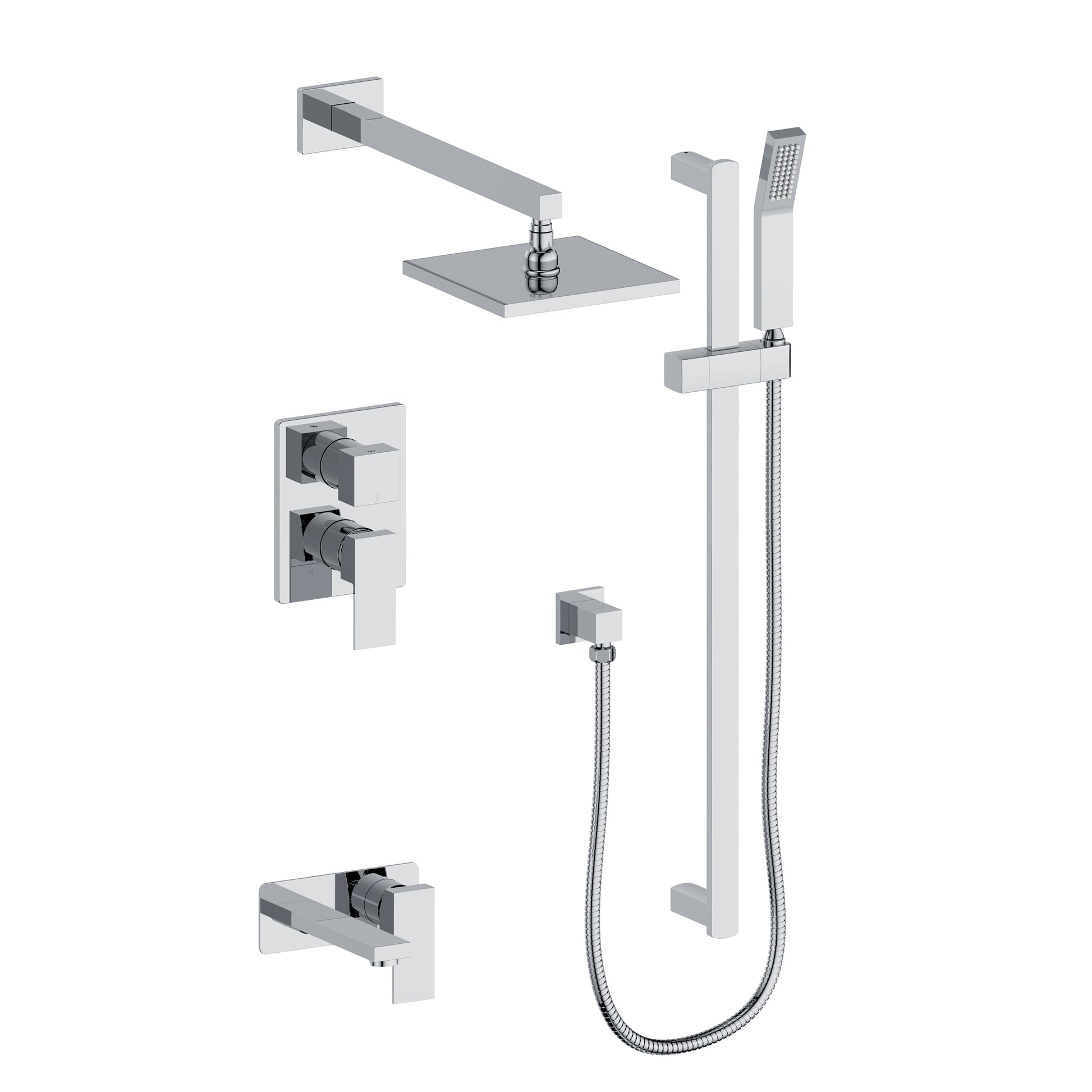 ZLINE Bliss Rainfall Shower System in Chrome (BLS-SHS-CH)