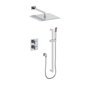 ZLINE Crystal Bay Thermostatic Shower System in Chrome (CBY-SHS-T2-CH) main image.