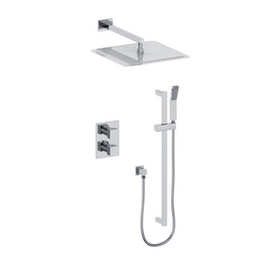 ZLINE Crystal Bay Thermostatic Shower System in Chrome (CBY-SHS-T2-CH)