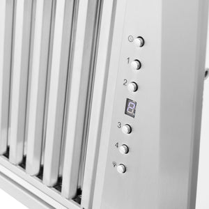 ZLINE 52 in. Ducted Wall Mount Range Hood Insert in Stainless Steel (698-52)