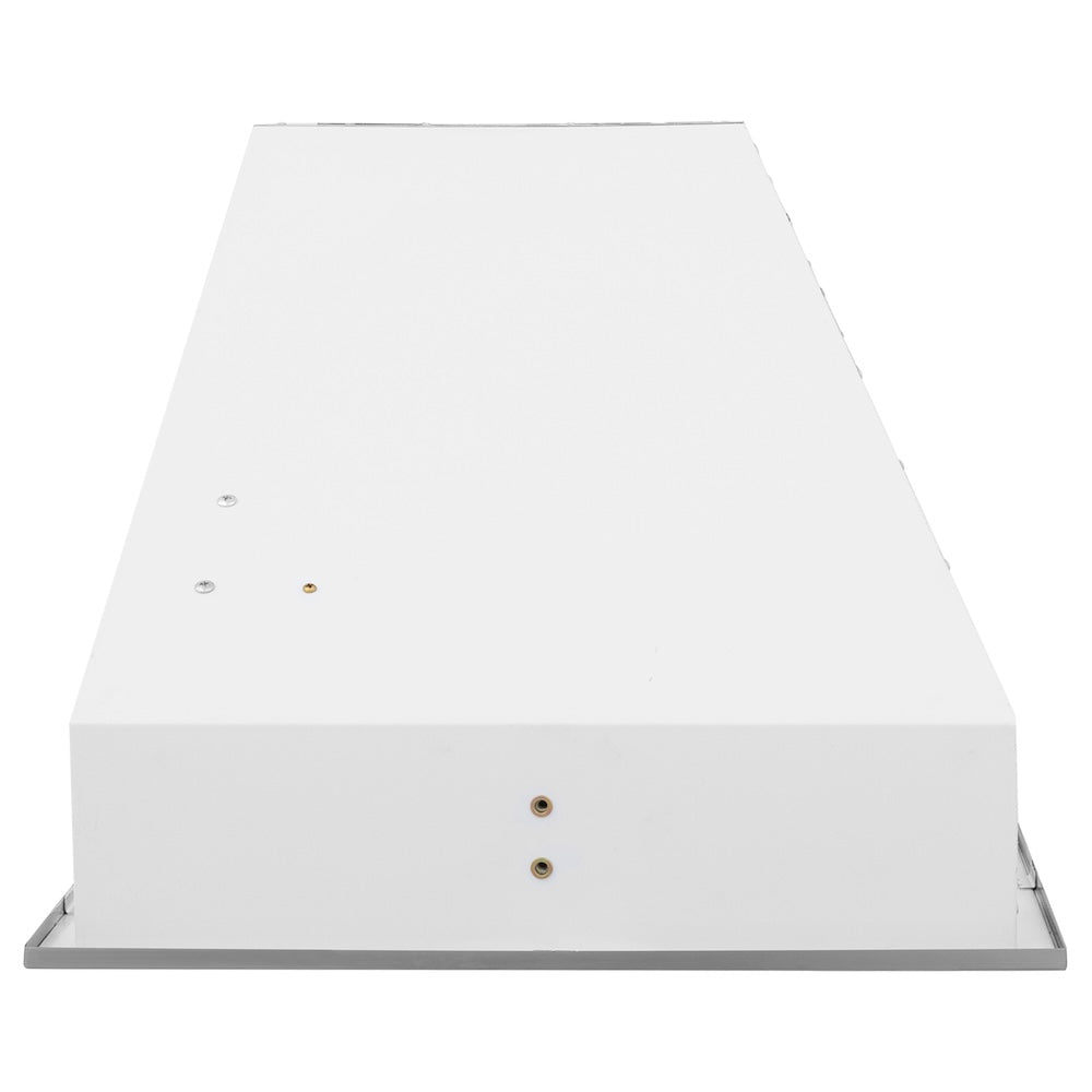 ZLINE 58 in. Ducted Wall Mount Range Hood Insert in Stainless Steel (698-58) side.