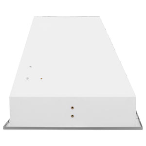 ZLINE 58 in. Ducted Wall Mount Range Hood Insert in Stainless Steel (698-58) side.