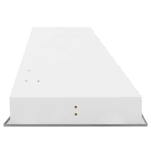 ZLINE 58 in. Ducted Wall Mount Range Hood Insert in Stainless Steel (721-58) side.