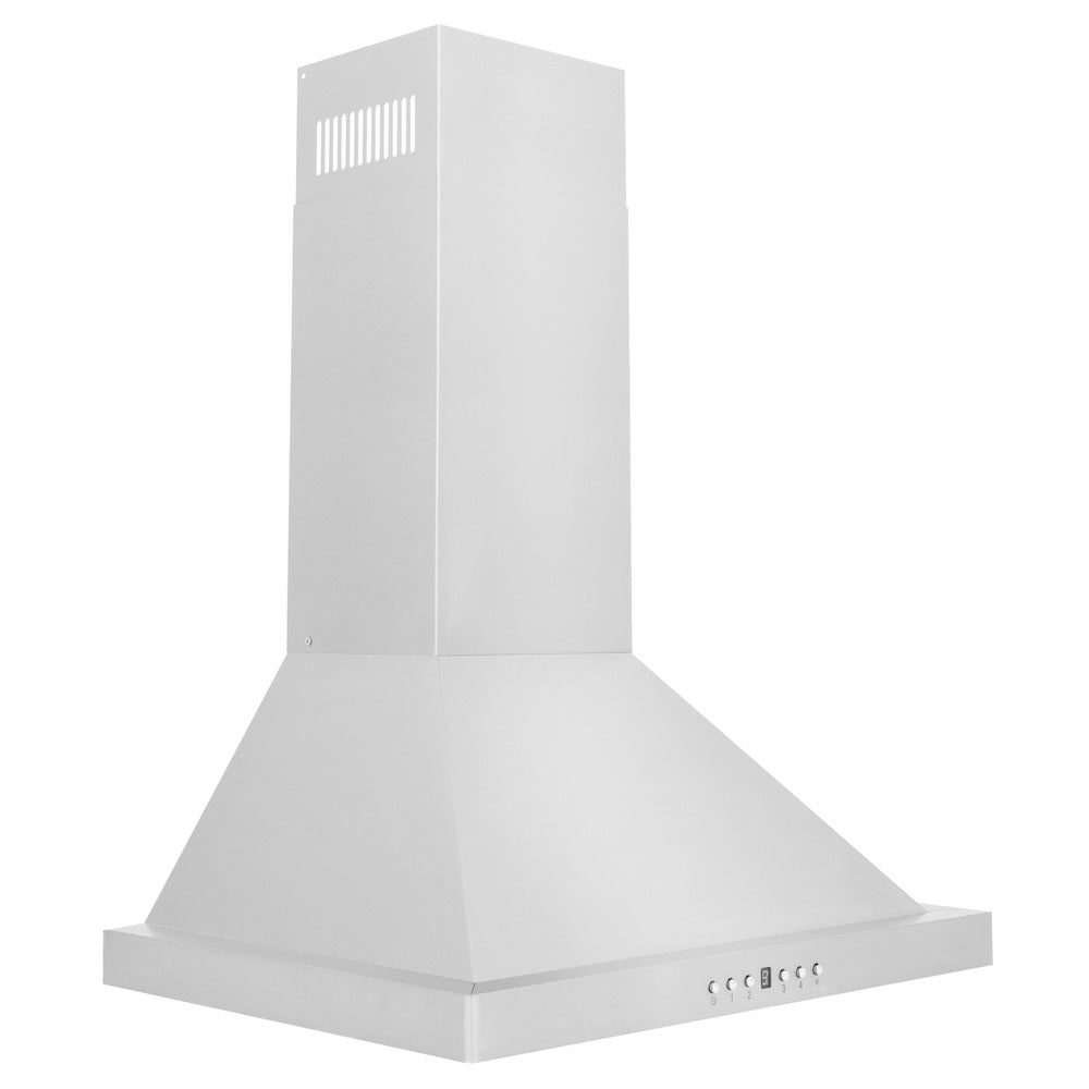 ZLINE 24 in. Convertible Vent Wall Mount Range Hood in Stainless Steel (KB-24) side.
