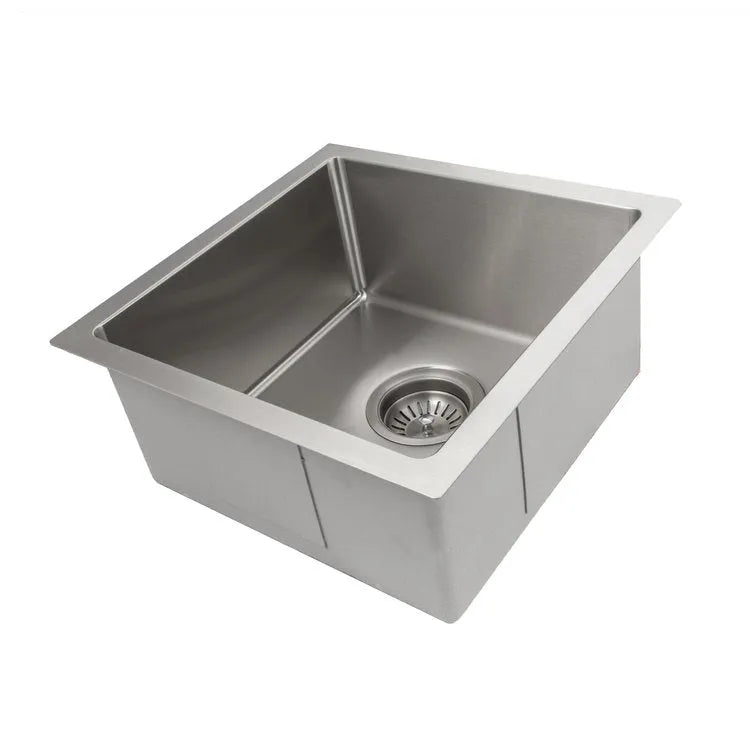 ZLINE 15 in. Boreal Undermount Single Bowl Bar Kitchen Sink in Stainless Steel (SUS-15) main image.