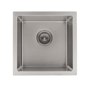 ZLINE Boreal 15 in. Undermount Single Bowl Stainless Steel Bar Kitchen Sink (SUS-15) overhead.