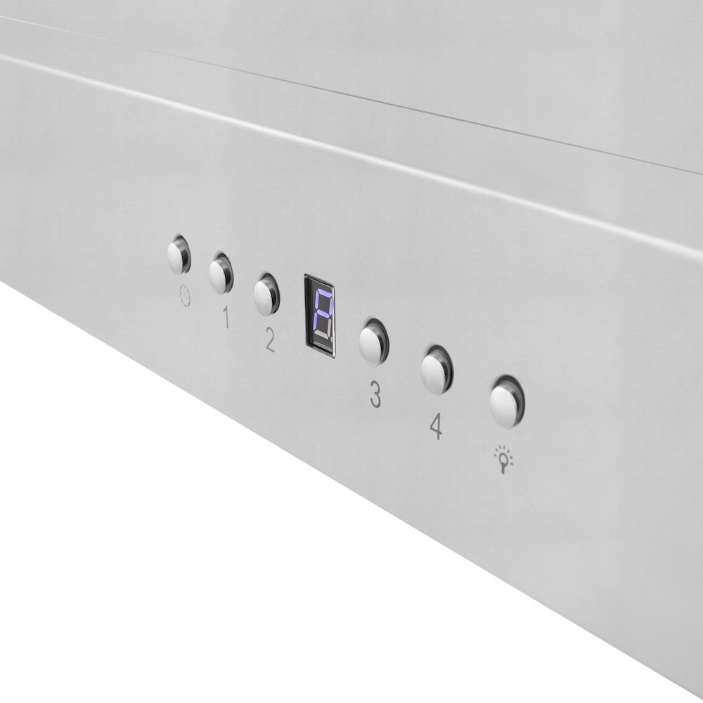 ZLINE 42 in. Convertible Vent Wall Mount Range Hood in Stainless Steel (KE-42)