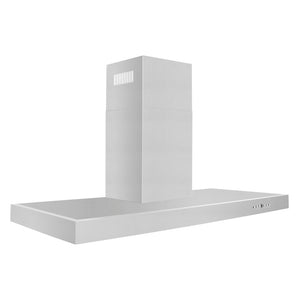 ZLINE 42 in. Convertible Vent Wall Mount Range Hood in Stainless Steel (KE-42) side.