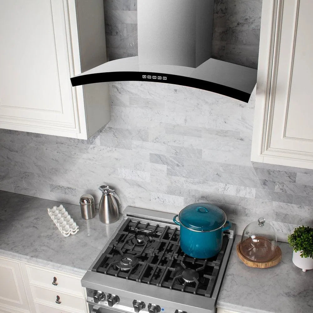ZLINE 30 in. Convertible Vent Wall Mount Range Hood in Stainless Steel (KN6-30)