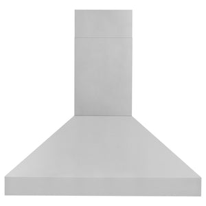 ZLINE 36 in. Professional Convertible Vent Wall Mount Range Hood in Stainless Steel (597-36) front.