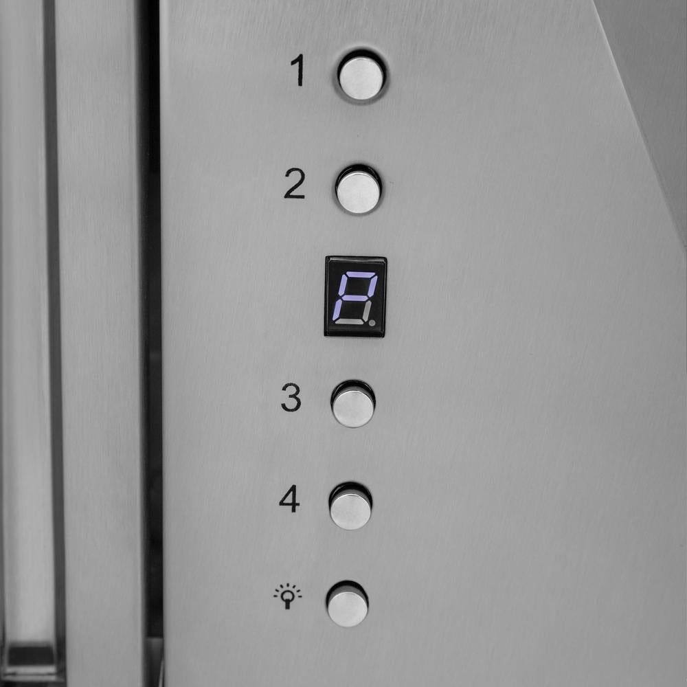 ZLINE 48 in. Professional Convertible Vent Wall Mount Range Hood in Stainless Steel (597-48)