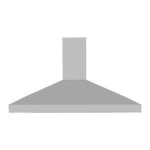 ZLINE Professional Convertible Vent Wall Mount Range Hood in Stainless Steel (597) front.